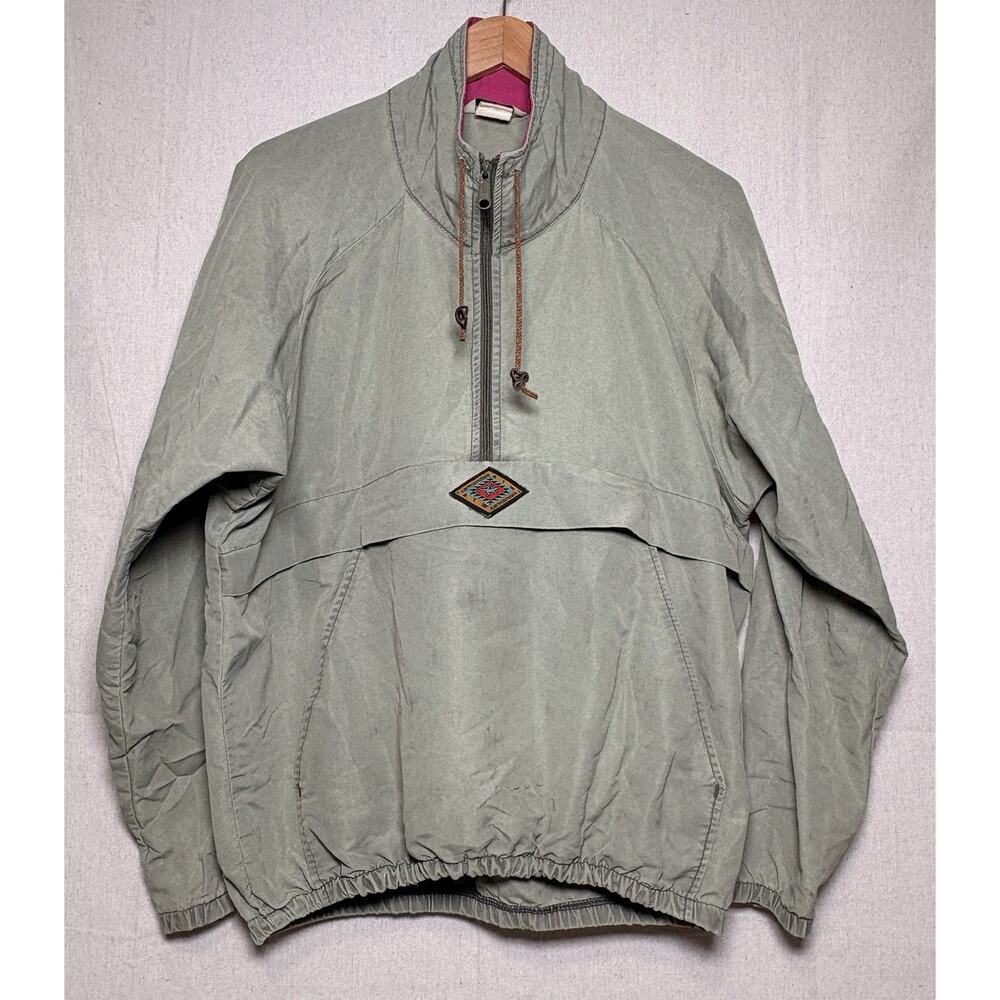 CANNONDALE‎ ATW Anorak 1/2 Zip Nylon Windbreaker Men’s Medium 90’s USA Made RARE